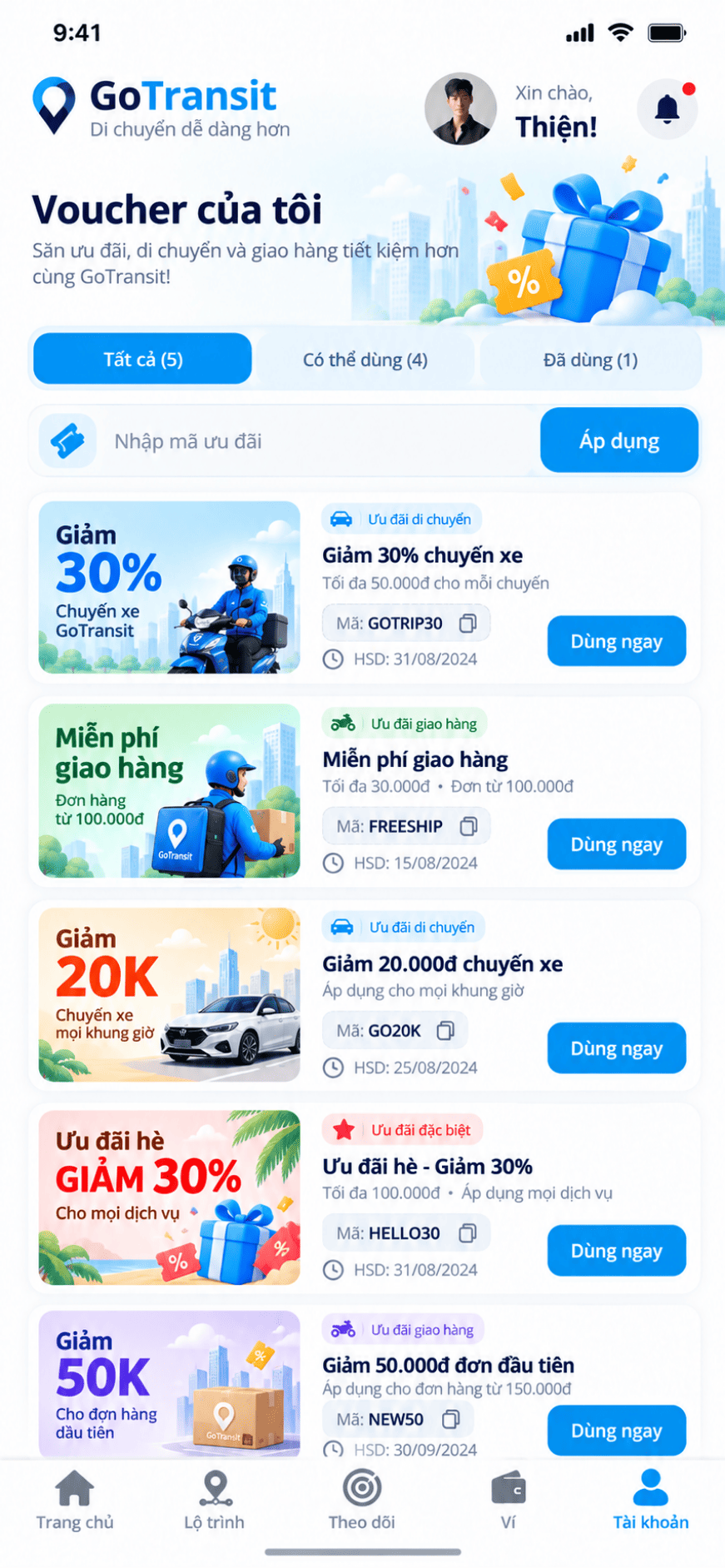 App Giao Hàng